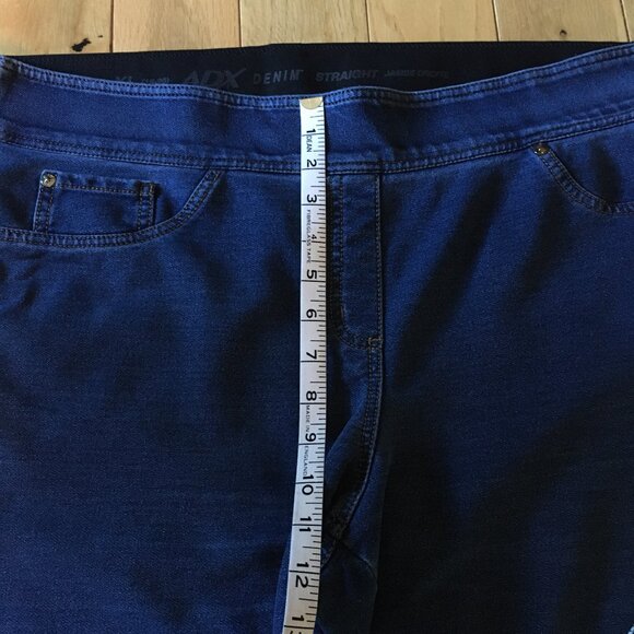 ADX Blue Denim Stretchy Straight Fit Ladies Pull-on Jeans 18-20 - Picture 12 of 14